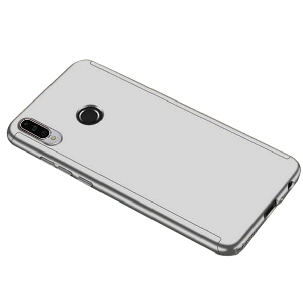 Huawei P30 Lite - Stötdämpande Exklusivt 360 Fodral (FLOVEME) Silver