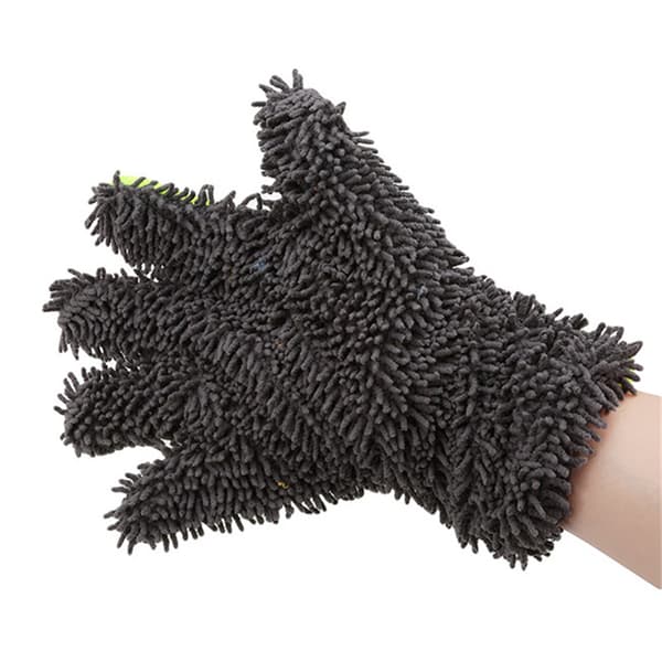 Smidig One Size Microfiber Rengöringshandske för Fordon Grön
