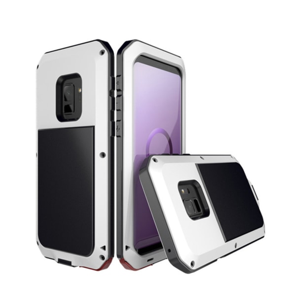 HEAVY DUTY etui (jernbestandigt) aluminium til Samsung Galaxy S9 Silver