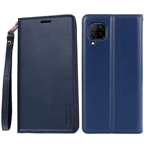 Eksklusivt lommebokdeksel - Huawei P40 Lite Mörkblå Mörkblå
