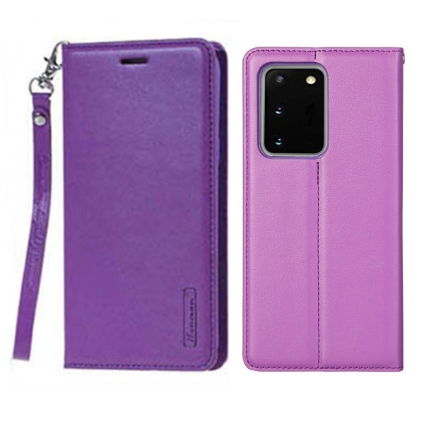 Samsung Galaxy S20 FE - Elegant praktisk HANMAN Pung-etui Svart