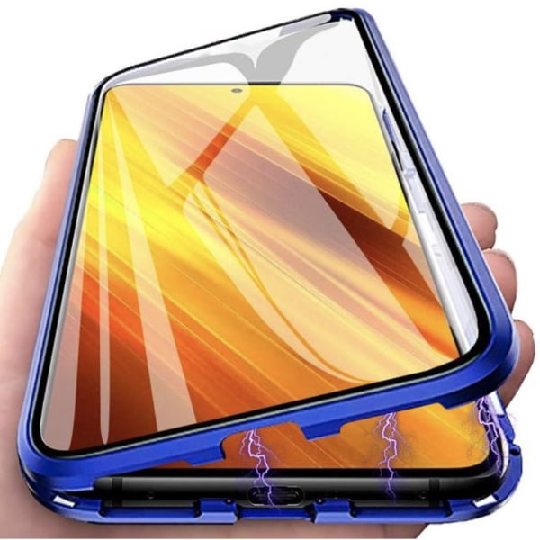 Samsung Galaxy S22 - Dobbelt beskyttende skall (magnetisk funksjon) Blå