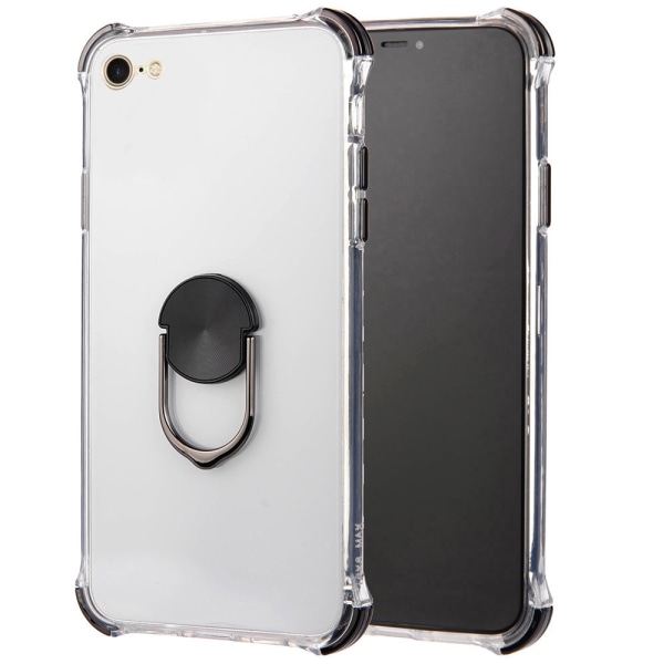 iPhone 6/6S - Effektfullt Elegant Skal med Ringhållare Blå