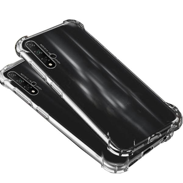 Stötdämpande Silikonskal - Huawei P Smart Z Transparent/Genomskinlig