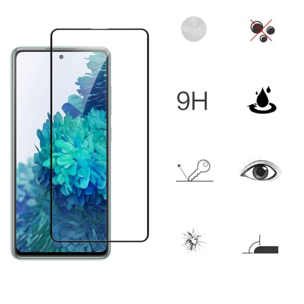 Heltäckande Härdat Glas 2.5D Skärmskydd Redmi Note 11 Transparent