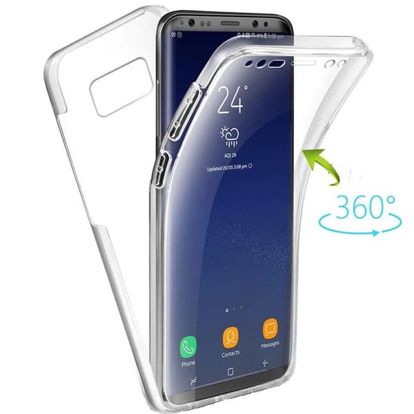 Samsung Galaxy S10 - Stilfuldt dobbelt silikonecover Blå