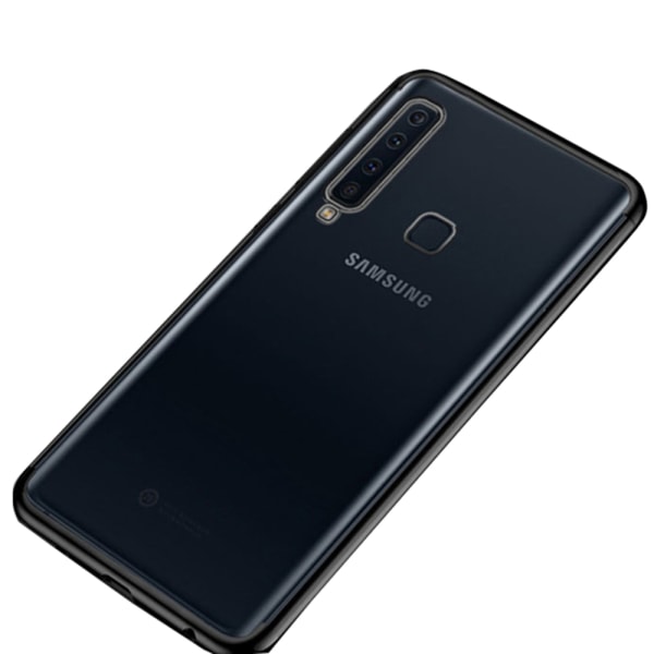 Samsung Galaxy A9 2018 - Stilfuldt silikonecover (FLOVEME) Blå