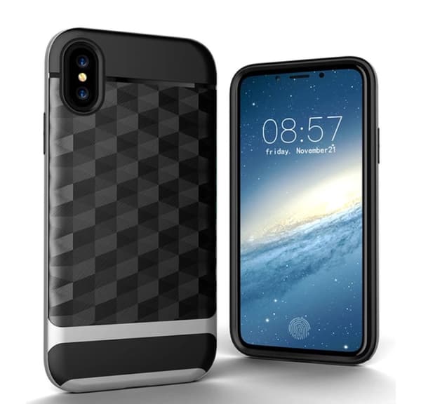 iPhone X/XS - Elegant Skyddsskal Röd Röd