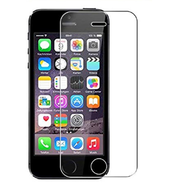 iPhone 5C skjermbeskytter 4-PACK Standard 9H HD-Clear