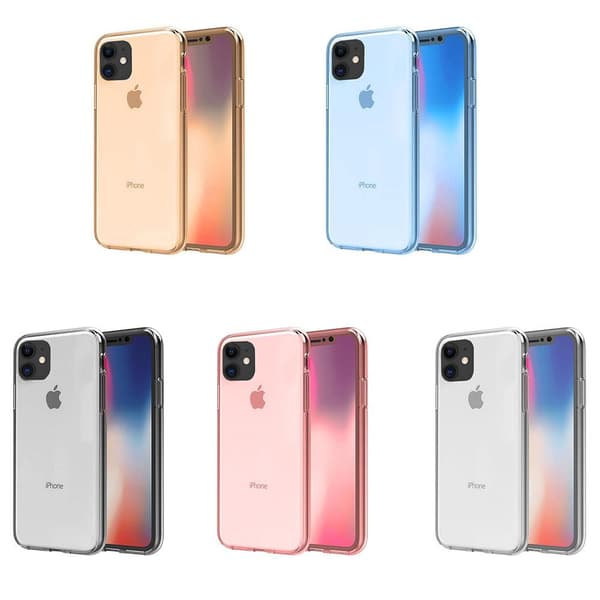 iPhone 12 Mini - Stødabsorberende Stilfuldt Dobbeltsidet cover Transparent