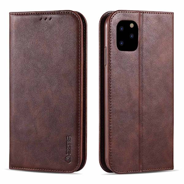 iPhone 11 Pro - Praktiskt Retro Plånboksfodral (AZNS) Röd