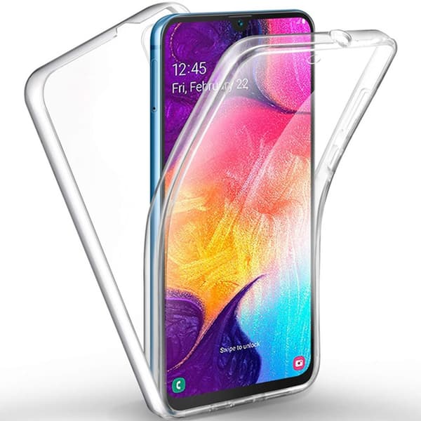 Samsung A20e | 360° TPU silikonetui | Omfattende beskyttelse Blå