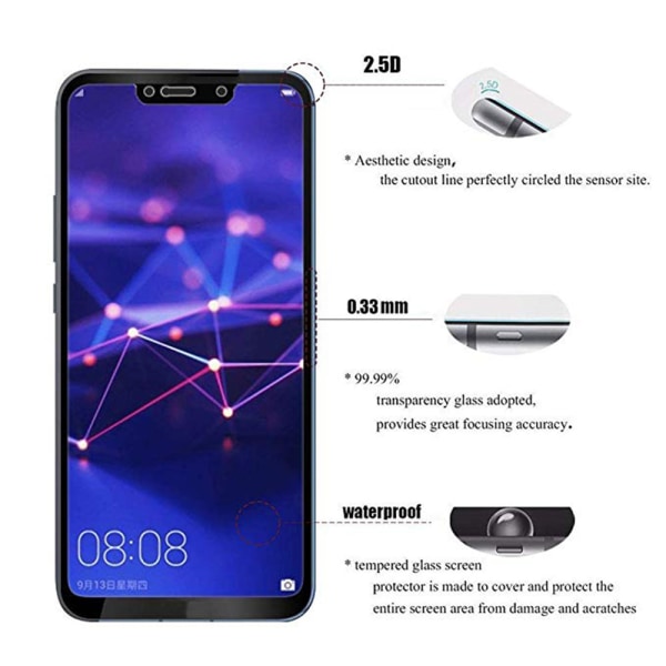 HuTech's Carbon Screen Protector til Huawei Mate 20 Lite Svart