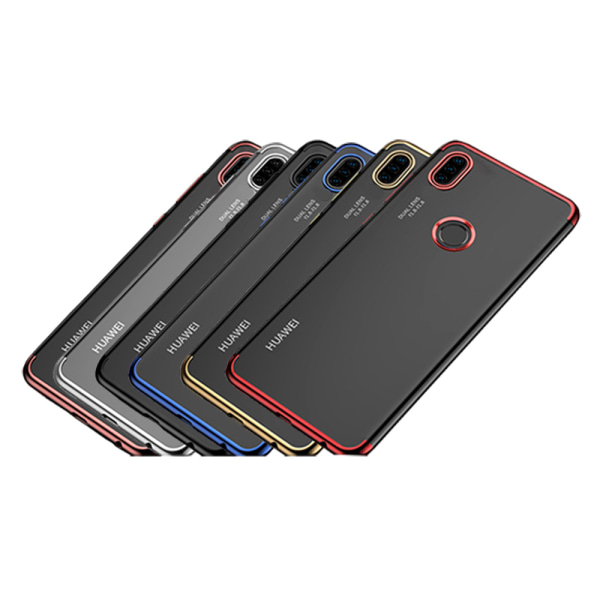 Huawei Y6s - Stilig silikondeksel Röd
