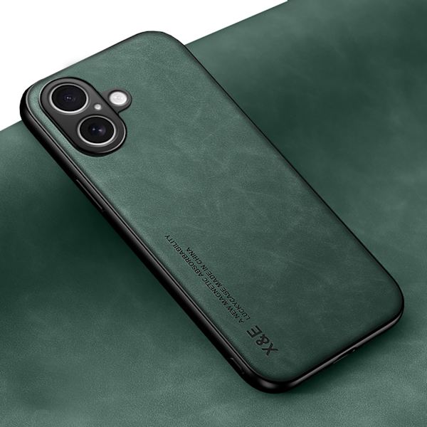 iPhone 16  Elegant Skal med Maxat Skydd Grå
