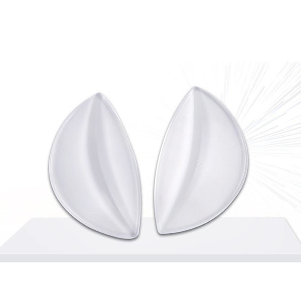 Bekväma Geleinlägg Arch Support Transparent/Genomskinlig