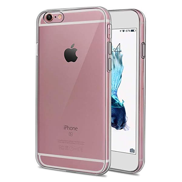Tehokas silikonisuojakotelo - iPhone 6/6S Transparent