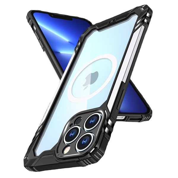 iPhone 12 Pro Max - Gennemtænkt beskyttelsescover Blå