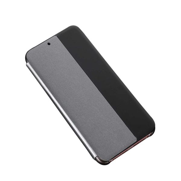 Elegant Fodral med Smart-View till Huawei P20 Pro Grå