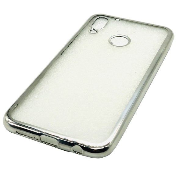 Silikonskal - Samsung Galaxy A40 Silver Silver