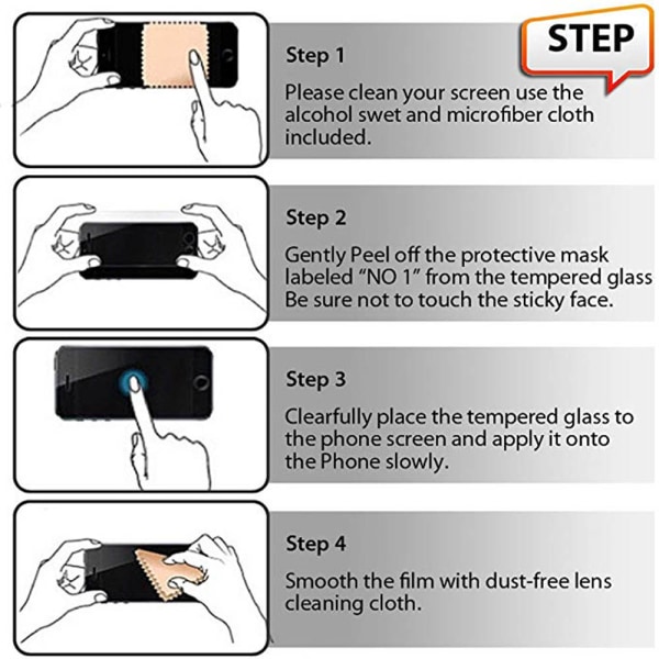 Samsung A50 2-PACK Anti-Spy Screen Protector 9H Screen-Fit Svart