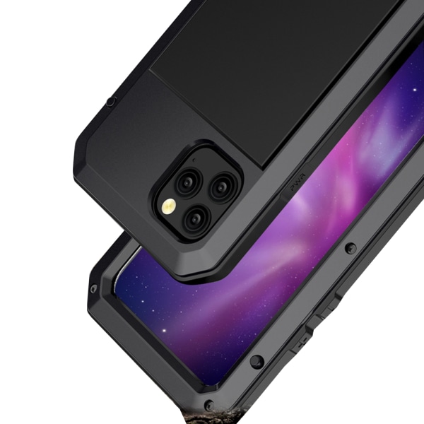 iPhone 11 - Heavy Duty Protective Full Cover Cover Röd