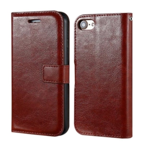 iPhone 7 PLUS Elegant Wallet Cover fra FLOVEME Brun