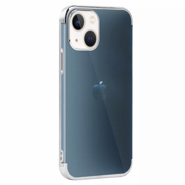 iPhone 13 - Elegant beskyttende Floveme-deksel Silver