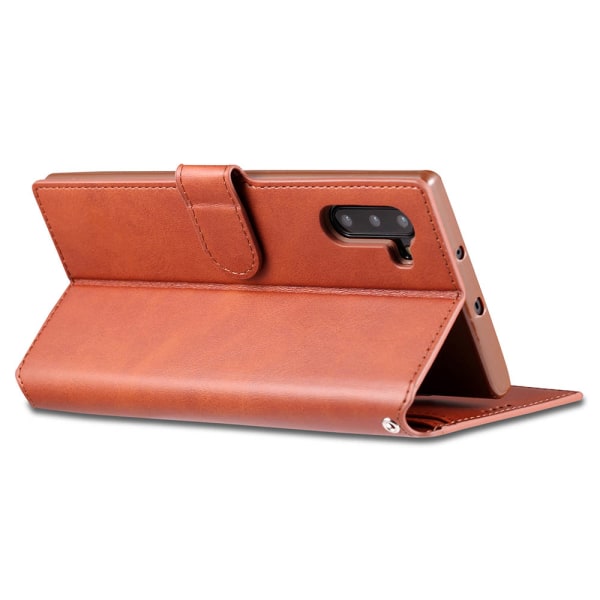 Gjennomtenkt stilig lommebokdeksel - Samsung Galaxy Note10 Grå