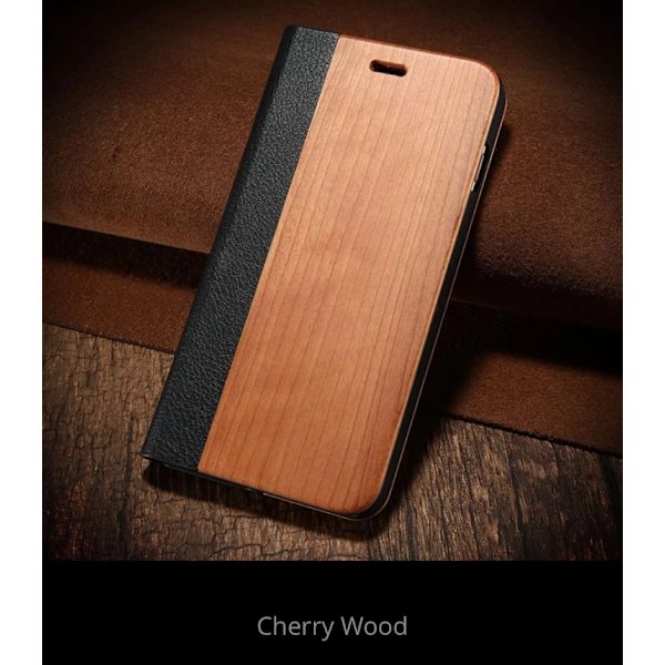 Iphone 6/6S Plus - Stilsäkert Fodral i Bamboo Trä Hög kvalité Bamboo