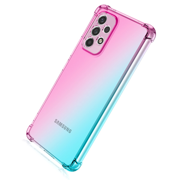 Samsung Galaxy A23 5G - Stilrent Tunt Silikonskal Rosa