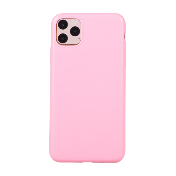iPhone 11 Pro Max - Ultratyndt beskyttende Candy Silikone Cover Mörklila