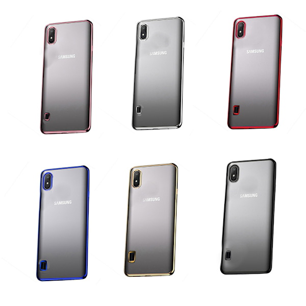 Silikonskal - Samsung Galaxy A10 Silver