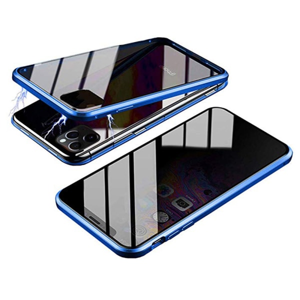 iPhone 11 Pro - Exklusivt Heltäckande Floveme Magnetiskt Skal Silver