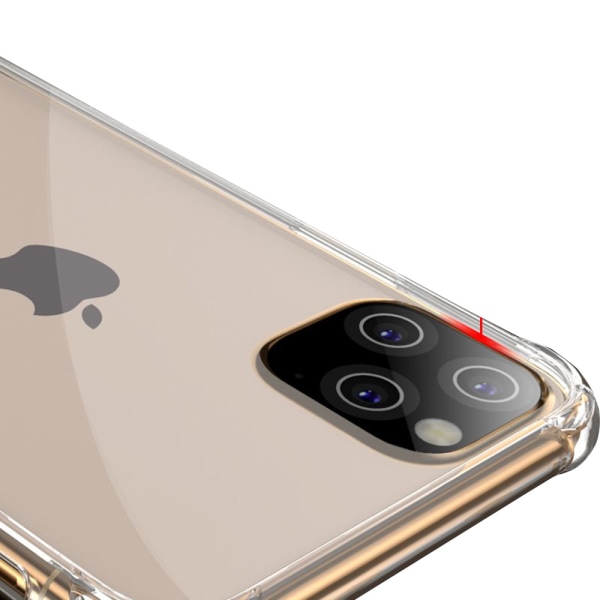 iPhone 11 Pro - Stilfuldt silikonecover (FLOVEME) Transparent/Genomskinlig