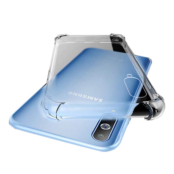 Samsung Galaxy A50 - Silikonskal Transparent Transparent/Genomskinlig