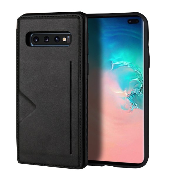 Samsung Galaxy S10 - Praktiskt Stilrent (HANMAN) Skal Brun