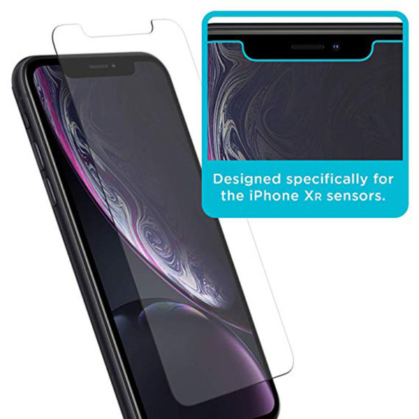 MyGuard Skärmskydd för iPhone X/XS Transparent/Genomskinlig