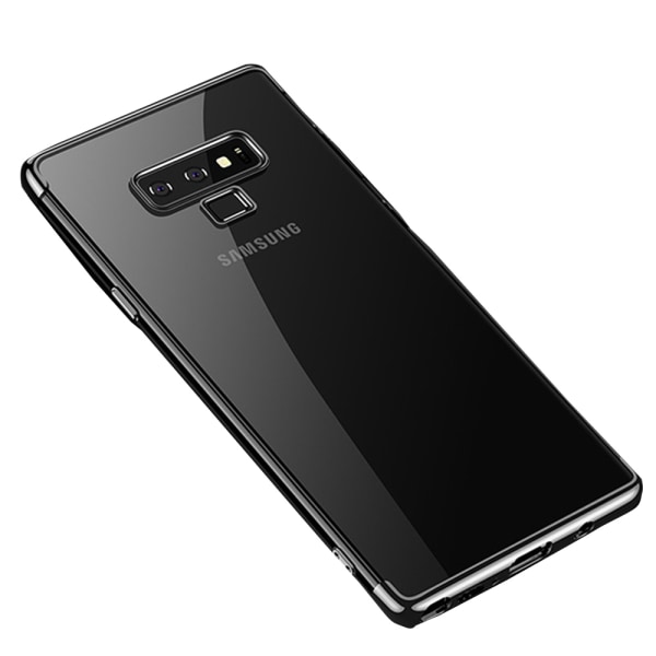 Samsung Galaxy Note 9 - Robust fleksibelt silikondeksel Svart Svart