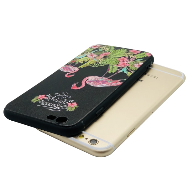 Suojakuori BLACK FLAMINGO iPhone 6/6S Plus -puhelimelle