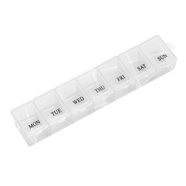 Lättanvänd Dosett (Medicin) Tablettask Grön