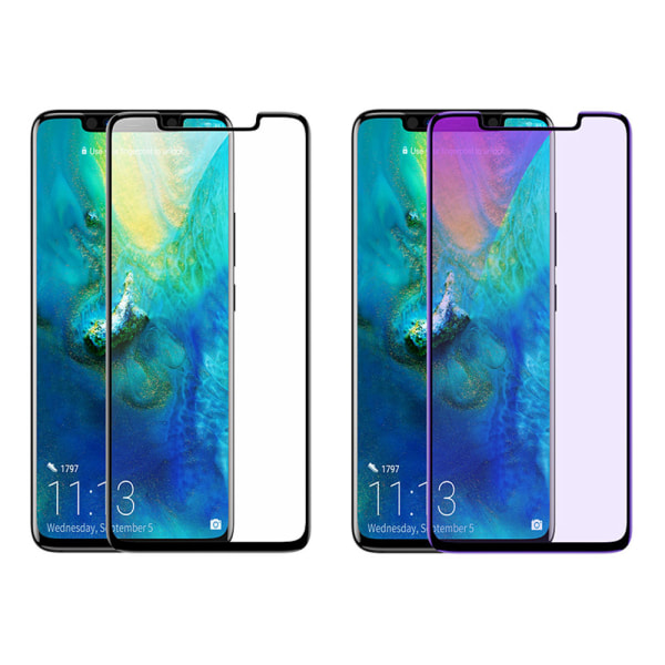 MyGuard skærmbeskytter i fuld lim - Huawei Mate 20 Pro Transparent/Genomskinlig