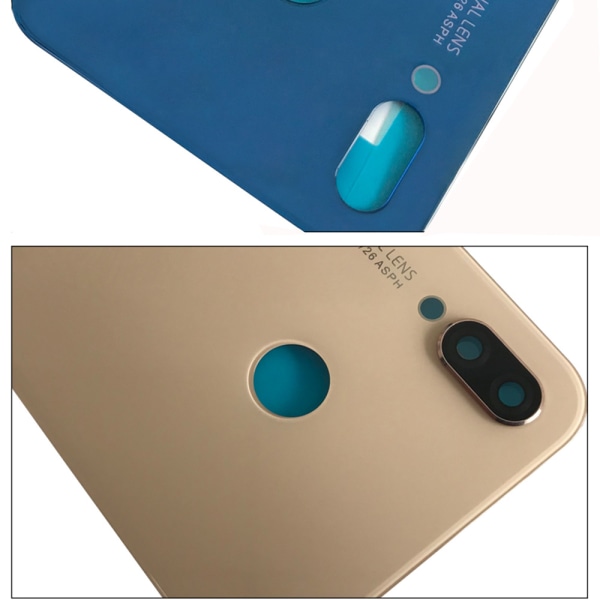 Baksida/Batterilucka för Huawei P20 Lite Svart