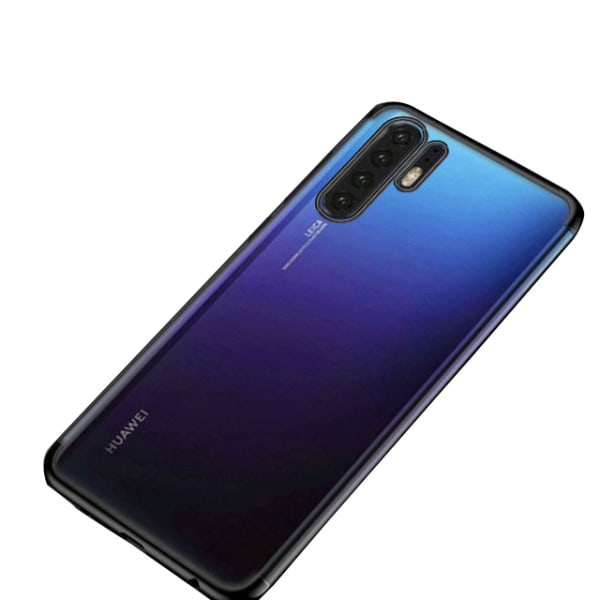 Stötdämpande Tunt Silikonskal - Huawei P30 Pro Röd Röd