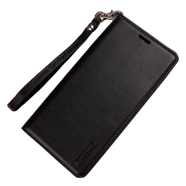 Stilig praktisk lommebokdeksel Hanman - Samsung Galaxy A50 Svart
