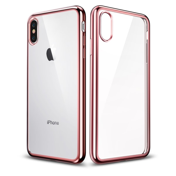 Elegant Skyddsskal till iPhone XR Roséguld