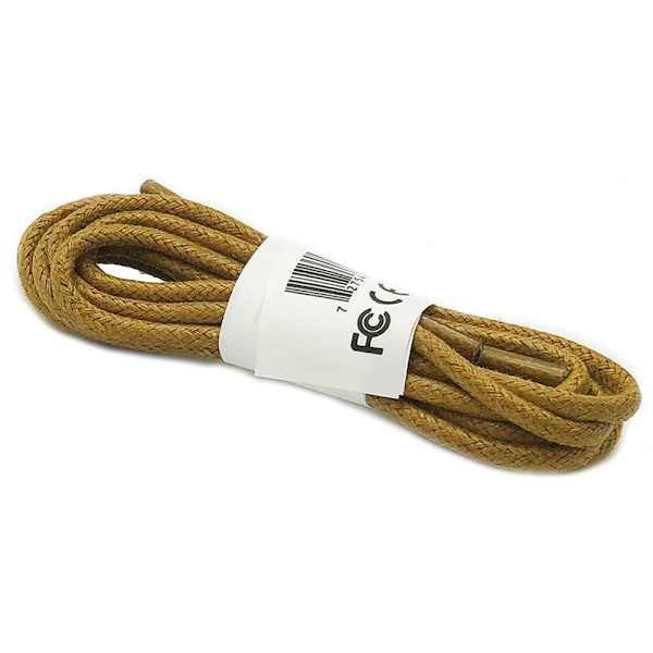 Vahatut pyöreät kengännauhat 100 cm Off-White