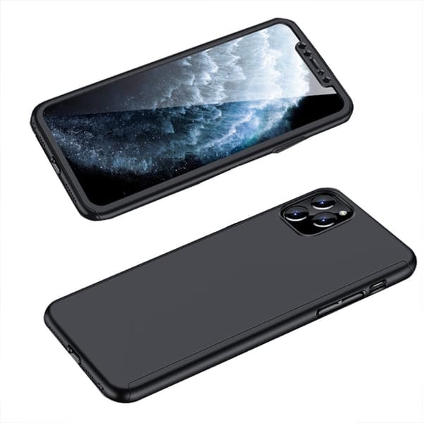 Exklusivt Smart Dubbelskal - iPhone 11 Pro Max Guld