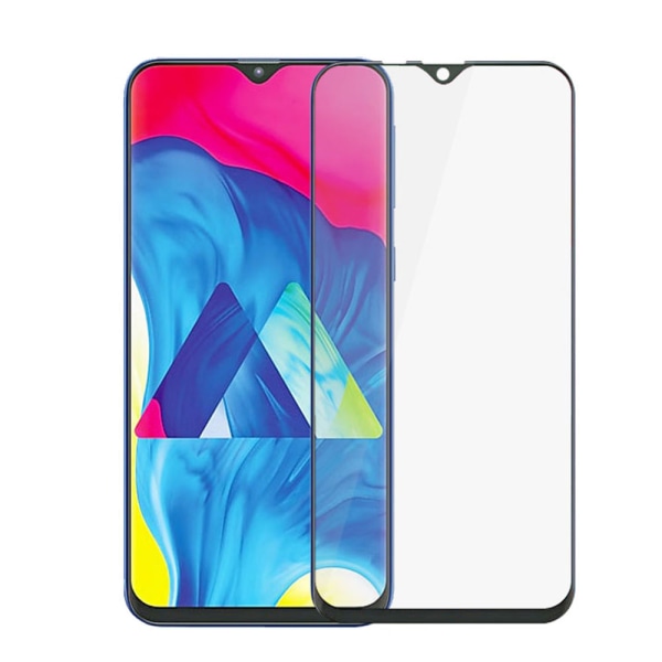 Skärmskydd 2.5D 5-PACK med Ram HD-Clear för Samsung A20e Svart