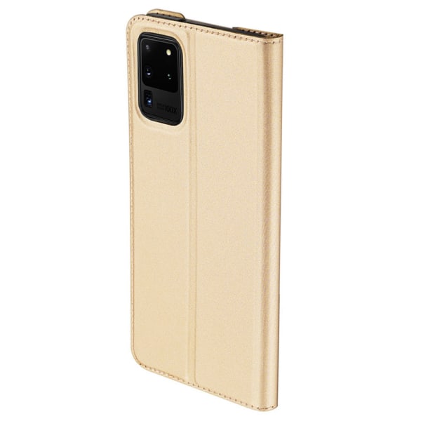 Samsung Galaxy S20 Ultra - Stilrent DUX DUCIS Plånboksfodral Roséguld Roséguld